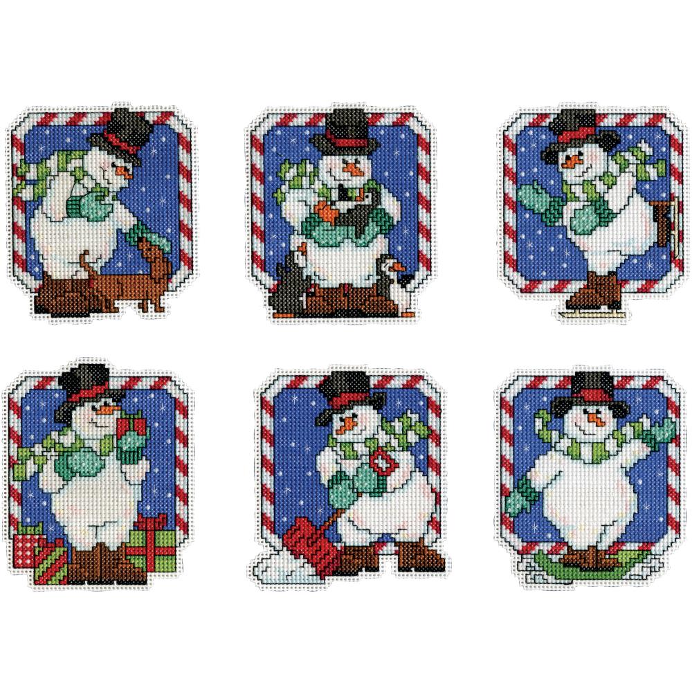Candy Cane Plastic Canvas Ornament Kit